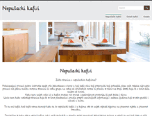 Tablet Screenshot of nepusackikafici.info